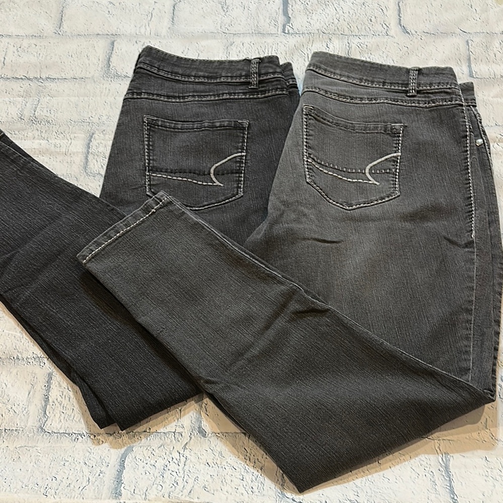 Women's Avenue Contrast Stitch Jegging Jeans